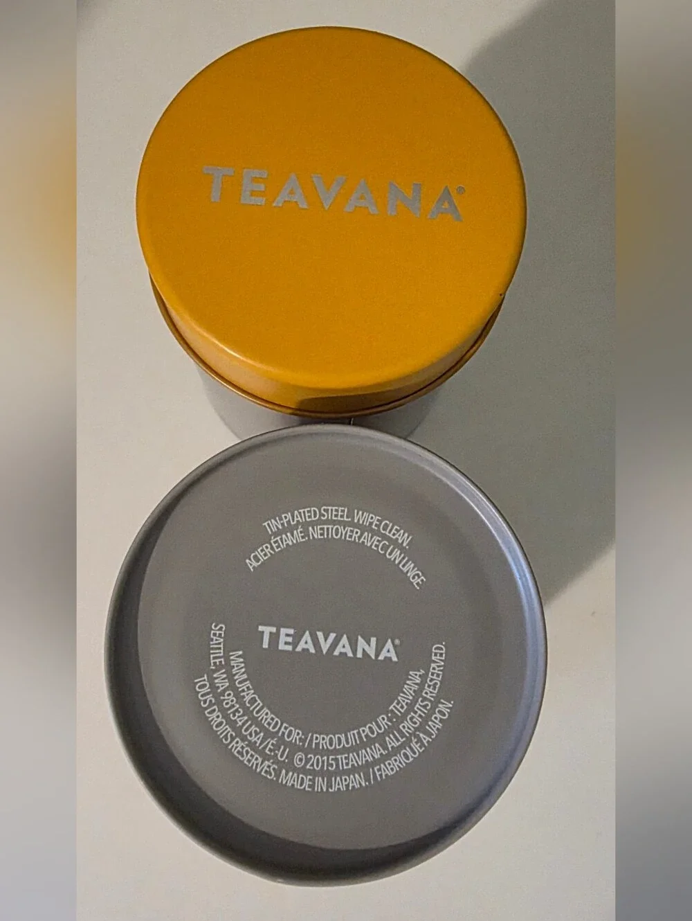 Teavana Tea Containers